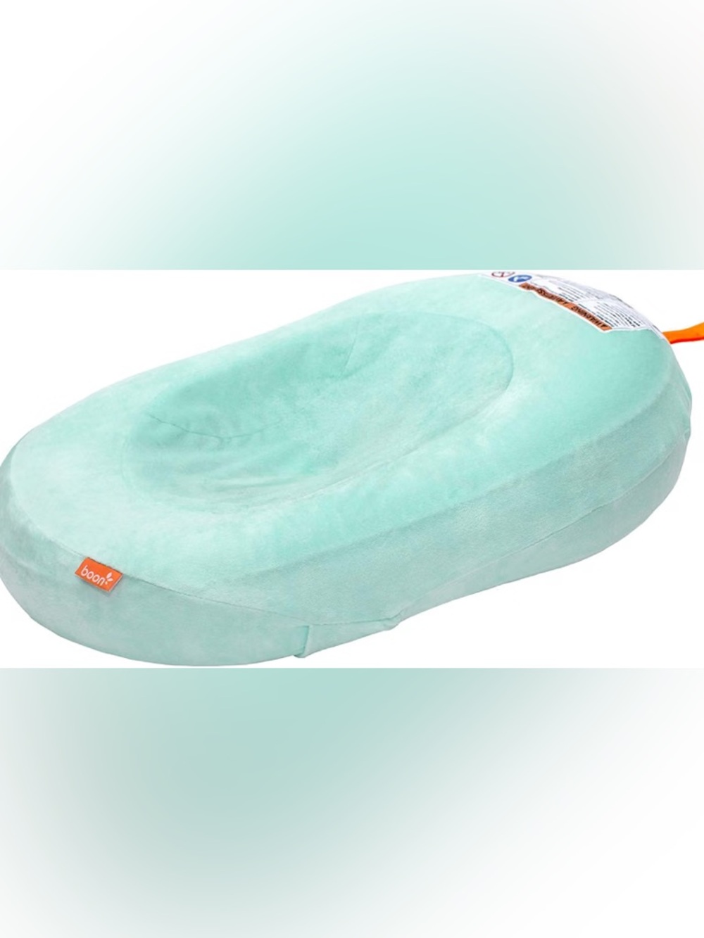 Boon Puff Inflatable Baby Bather Quick Dry Microfleece Cover Newborns & Infants